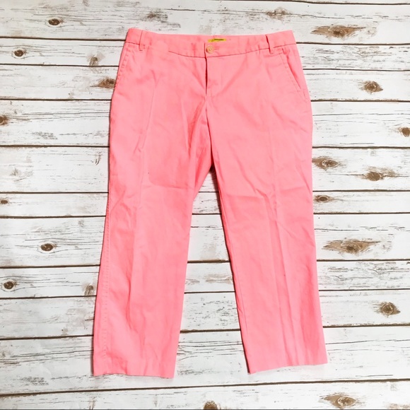 Banana Republic Pants - Banana Republic MILLY faded coral City Chinos